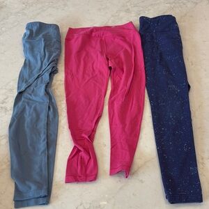 Athleta girls Leggings Set
